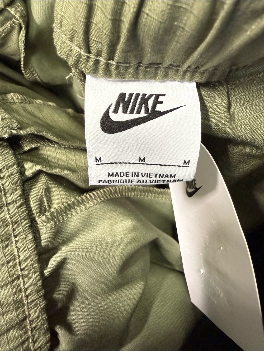 Nike Club Woven Cargo Pants Men's Sz M Ripstop Pattern HV1433-222 Retail$105 NWT - Picture 12 of 14